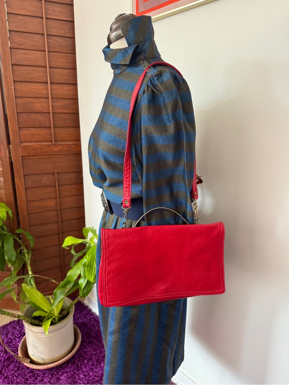 Vintage Red Purse